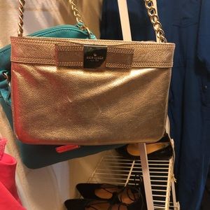 Gold Kate Spade Crossbody